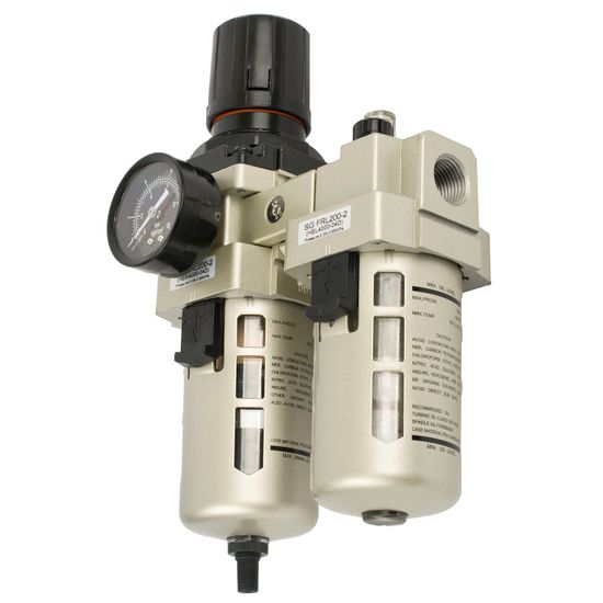 Filter / Regulator / Lubricator 1/2" With Auto Drain (hec4010-04d)